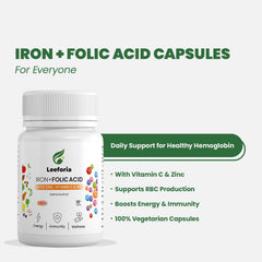Leeforia Iron and Folic Acid Capsule 30N