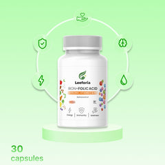 Leeforia Iron and Folic Acid Capsule 30N